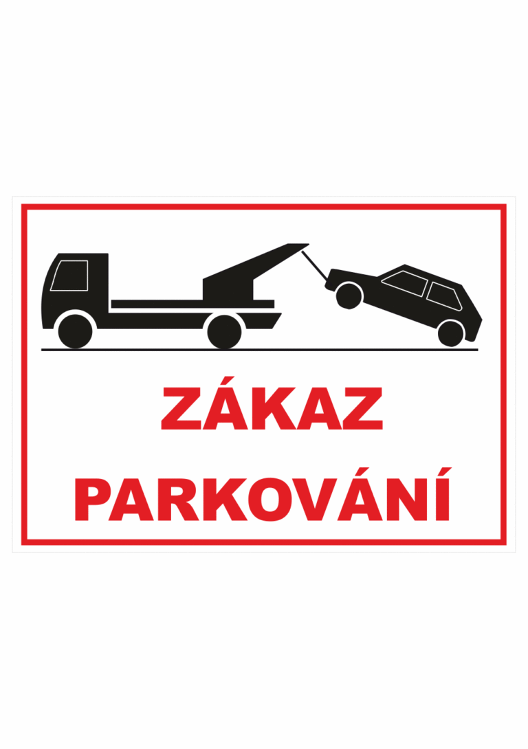 Zákaz parkování | KRIŽAN - safetyshop