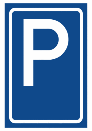 Značení budov a místnosti - Označení parkování: Značka parkoviště