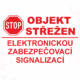 249423 | KRIŽAN - safetyshop Značení budov - Ochrana a střežení: " Objekt střežen elektronickou zabezpečovací signalizací"