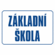 Značení budov - Označení škol: Základní škola