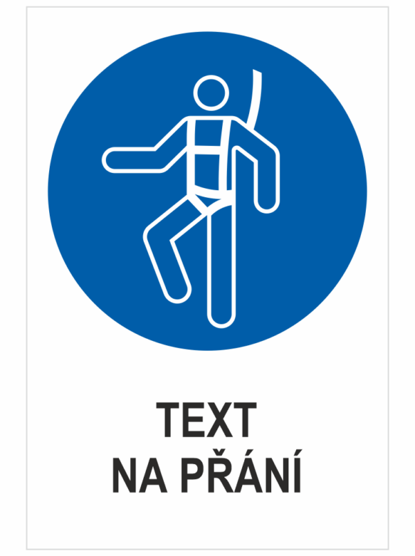 Použít výstroj k upoutání - Váš text