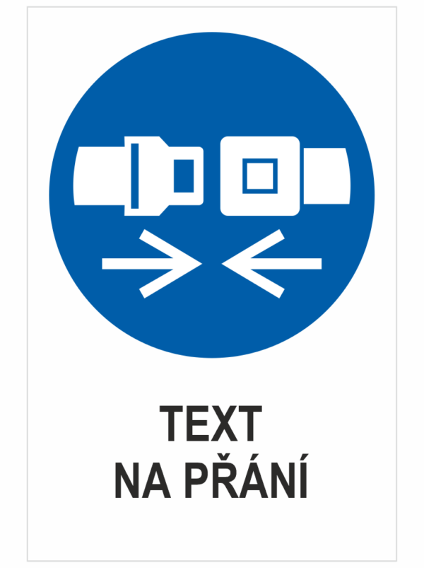POUŽÍT BEZPEČNOSTNÍ PÁS - Váš text