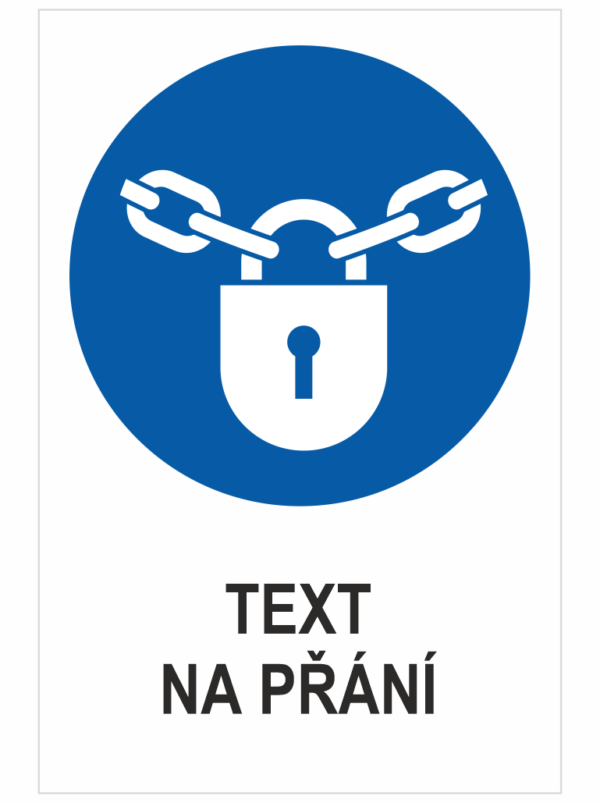 PONECHAT UZAMČENÉ - Váš text