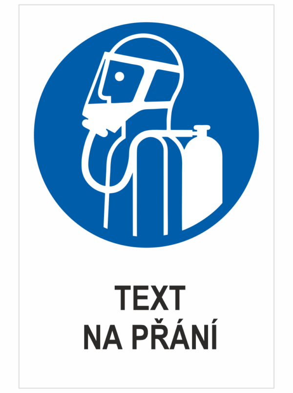 POUŽÍT AUTONOMNÍ DÝCHACÍ PŘÍSTROJ - Váš text