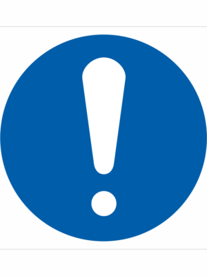 Bezpečnostní značení - Příkazový symbol: Obecný příkaz