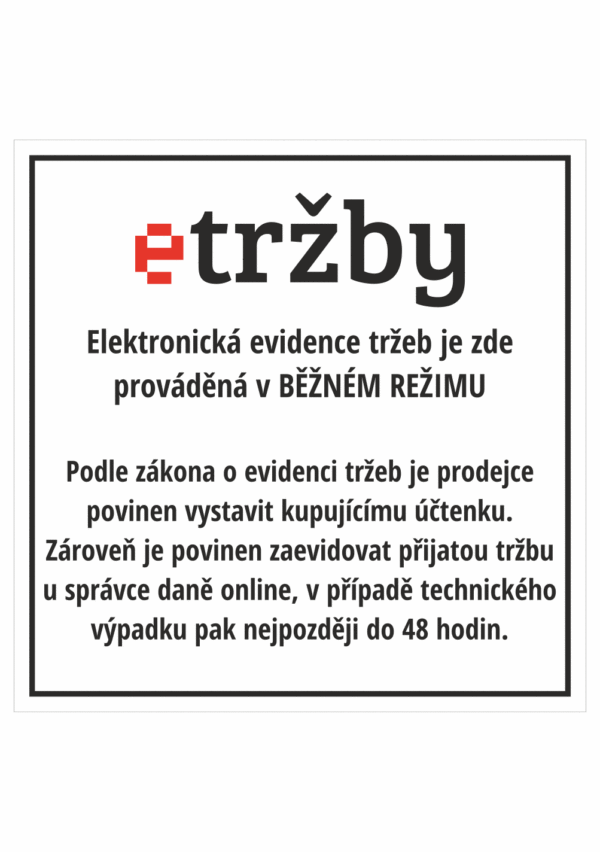 EET - Běžný režim