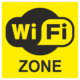 Značení budov, prostorů a vstupů - Označení wifi připojení: WIFI Zone (Žlutá)