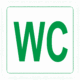 Značení budov, prostorů a vstupů - Označení místnosti (Piktogramy): WC