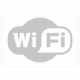 Značení budov, prostorů a vstupů - Označení wifi připojení: WIFI (Znak, Mléčné sklo)