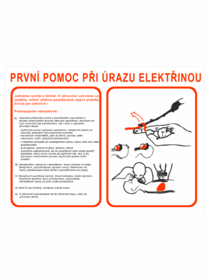 Pravidla první pomoci - První pomoc při úrazu elektřinou