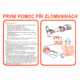 Pravidla první pomoci - První pomoc při zlomeninách