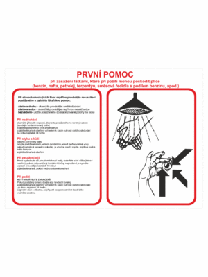 Pravidla první pomoci - První pomoc při požití zasažení látkami, které mohou poškodit plíce