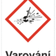 305101 | KRIŽAN - safetyshop Značení nebezpečných látek a obalů - Symboly GHS s varováním: Výbušné