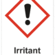 Značení nebezpečných látek a obalů - Symboly GHS s textem: "Irritant"