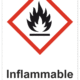 Značení nebezpečných látek a obalů - Symboly GHS s textem: "Inflammable"