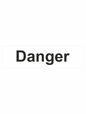 Značení nebezpečných látek a obalů - Signální slovo GHS: Danger