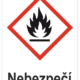Značení nebezpečných látek a obalů - Symboly GHS Nebezpečí: Hořlavé