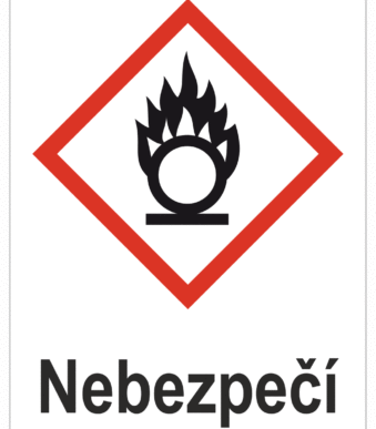 Značení nebezpečných látek a obalů - Symboly GHS Nebezpečí: Oxidující