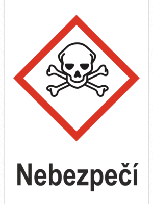 Značení nebezpečných látek a obalů - Symboly GHS Nebezpečí: Toxické