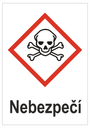 Značení nebezpečných látek a obalů - Symboly GHS Nebezpečí: Toxické