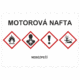 Značení nebezpečných látek a obalů - GHS štítky s názvem: Motorová nafta / Nebezpečí