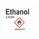 Značení nebezpečných látek a obalů - GHS štítky s názvem: Ethanol