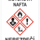 Značení nebezpečných látek a obalů - GHS štítky s názvem: Motorová nafta / Nebezpečí