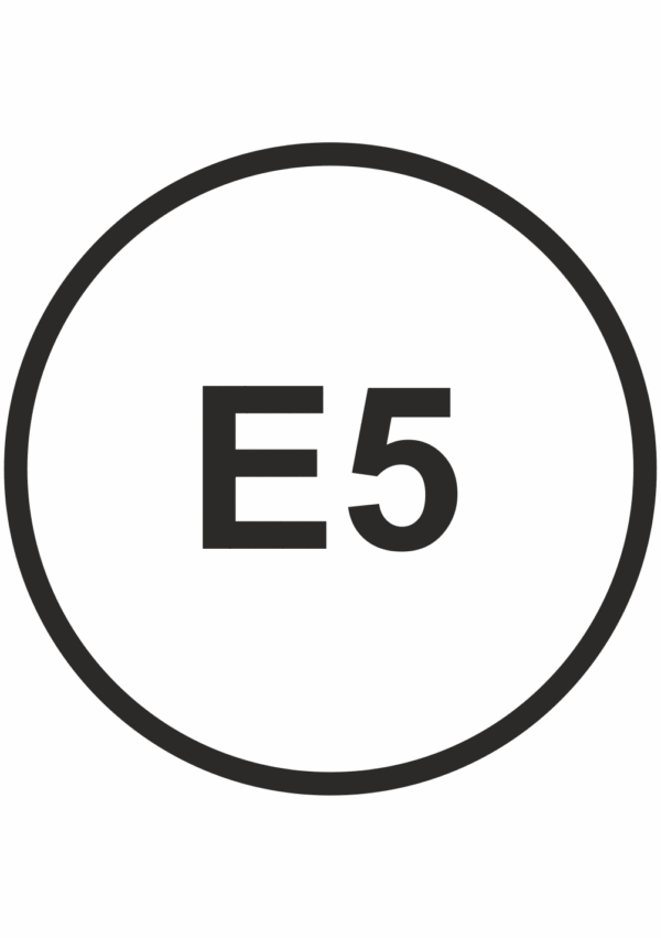 označení paliv E5 -benzín 5%