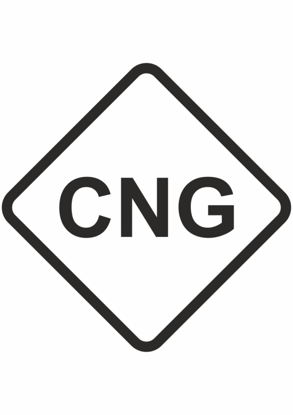 označení paliv CNG - zemní plyn