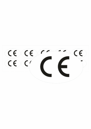Značení strojů a zařízení - Symbol CE (Ovál)