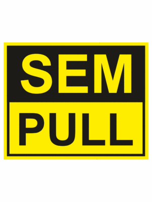 Značení budov - Značení dveří: "Sem / Pull"
