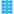 Ten blue tiles arranged in five rows of two; each tile shows a white arrow, with right-pointing arrows on the left tiles and left-pointing arrows on the right tiles.