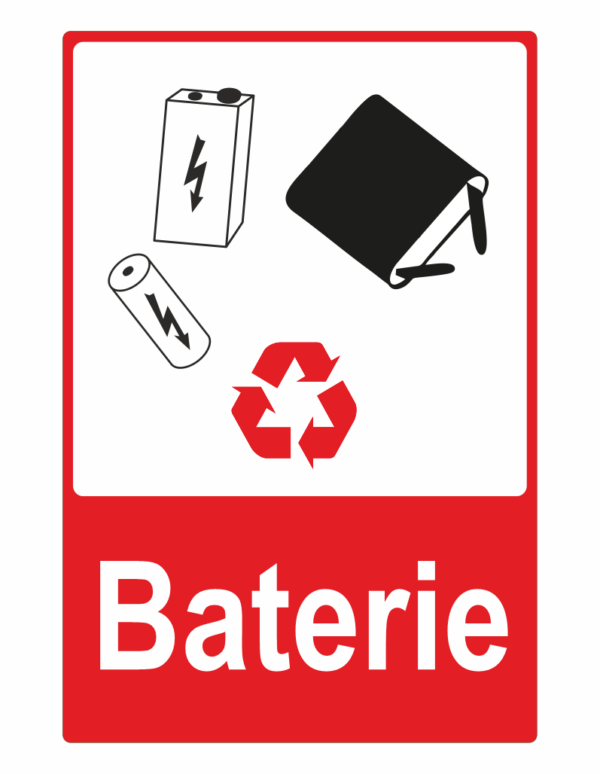 Baterie - separovaný odpad