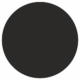 Značení skladů a regálů - Označení míst pro palety: Kruh černý