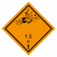 Značení nebezpečných látek a obalů - Symboly ADR: Výbušné látky a předměty (ADR Třída 1-1.3)