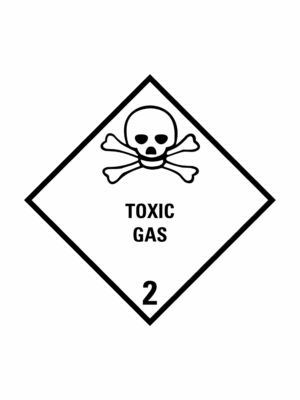 Značení nebezpečných látek a obalů - Symboly ADR: Toxic Gas (ADR Třída 2.2)