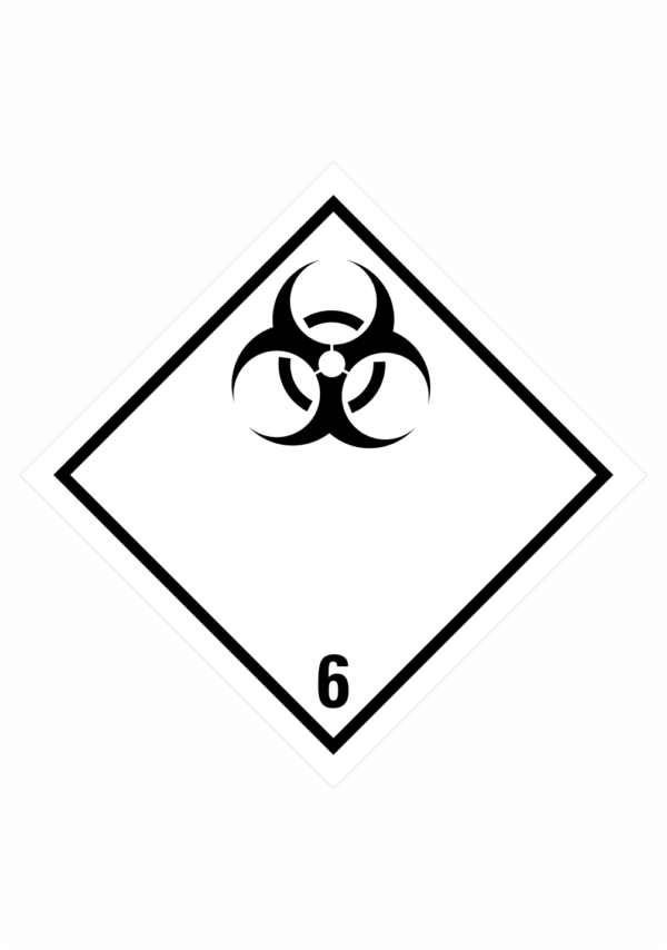 Značení nebezpečných látek a obalů - Symboly ADR: Infekční látky (ADR Třída 6.2)