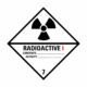 Značení nebezpečných látek a obalů - Symboly ADR: Radioaktivní látky kategorie I (ADR Třída 7)
