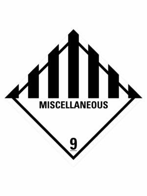 Značení nebezpečných látek a obalů - Symboly ADR: Miscellaneous (ADR Třída 9)