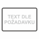 DZE12p | KRIŽAN - safetyshop Dopravní značky plastové: Text dle požadavku (E12)