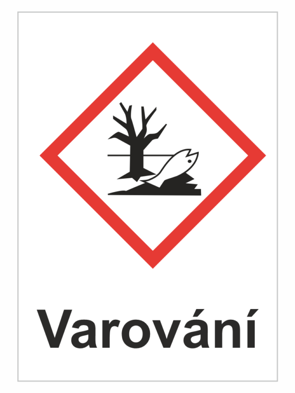 GHS 09 Nebezpečné pro životní prostředí - Varování