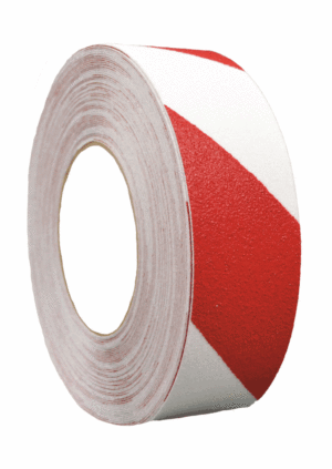 Protiskluzové pásky a desky - Abrazivní pásky: Protiskluzová páska červenobílá