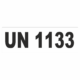 Značení nebezpečných látek a obalů - UN čísla a nápisy: UN 1133 (Lepidla hořlavé)