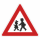 Dopravní značky plechové - Výstražné: Děti (A12)