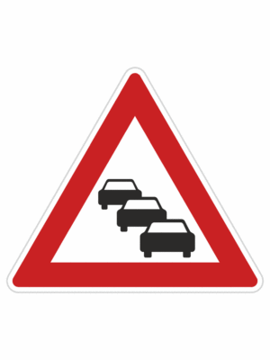 Dopravní značky plechové - Výstražné: Kolona (A23)