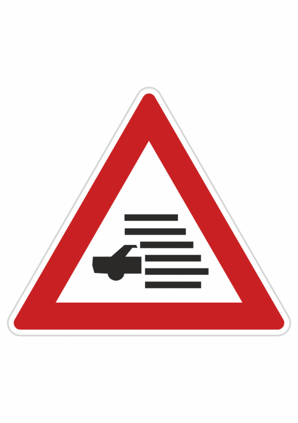 Dopravní značky plechové - Výstražné: Mlha (A26)