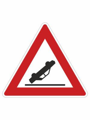 Dopravní značky plechové - Výstražné: Nehoda (A27)