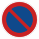 Dopravní značky plechové - Zákazové: Zákaz stání (B29)