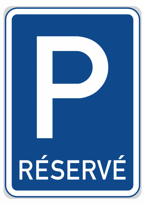 Dopravní značky plechové - Informativní: Vyhrazené parkoviště (IP12)