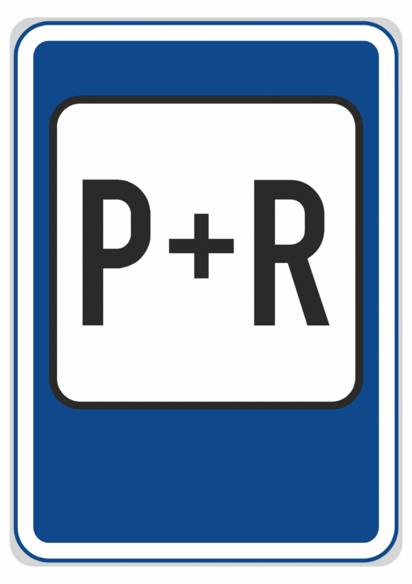 Dopravní značky plechové - Informativní: P+R (IP13d)